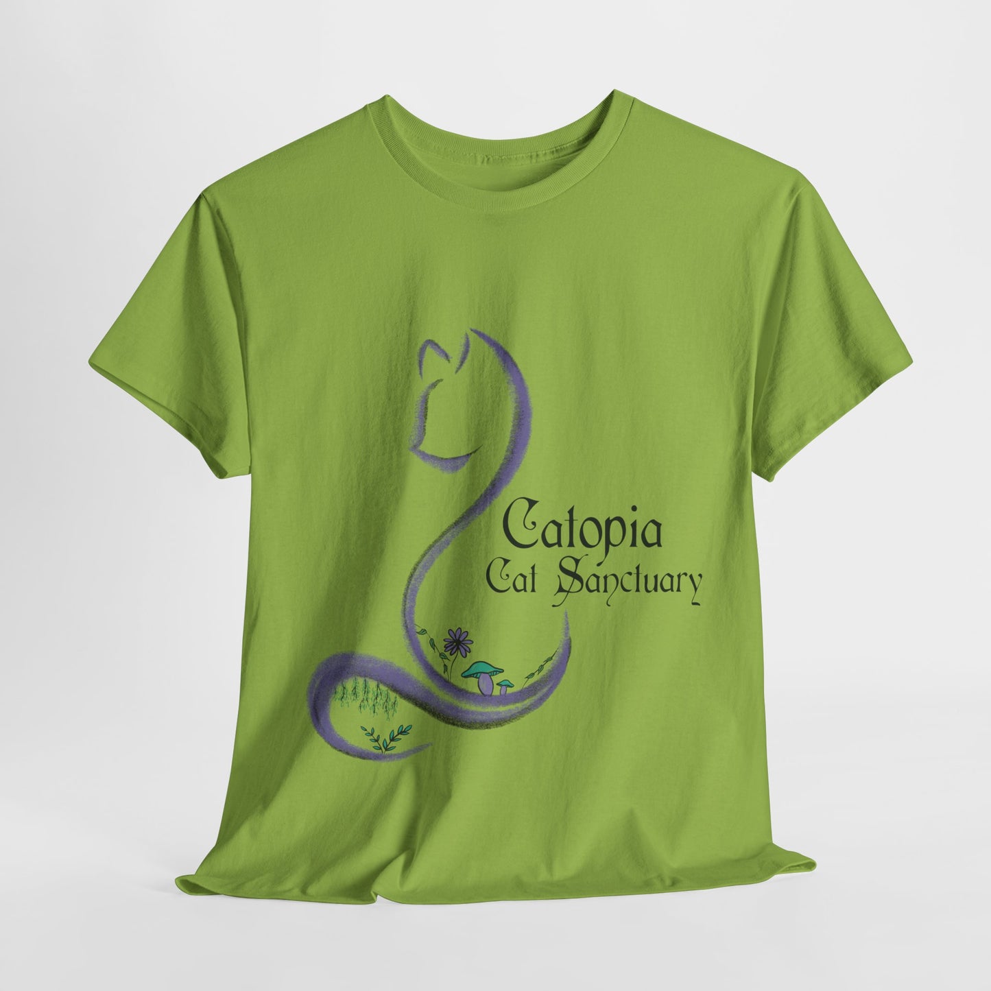 Catopia Cat Sanctuary T Shirt Modern Logo