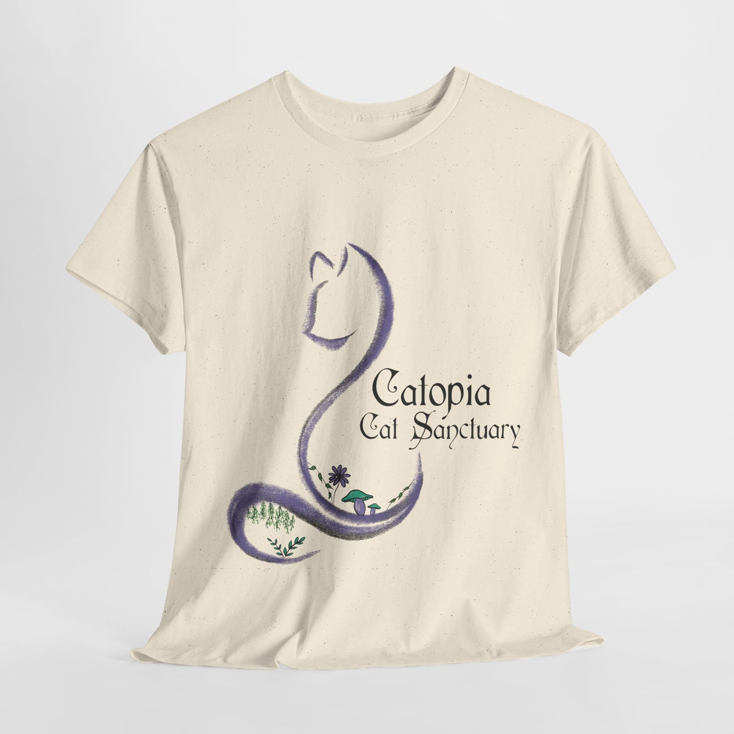 Catopia Cat Sanctuary T Shirt Modern Logo