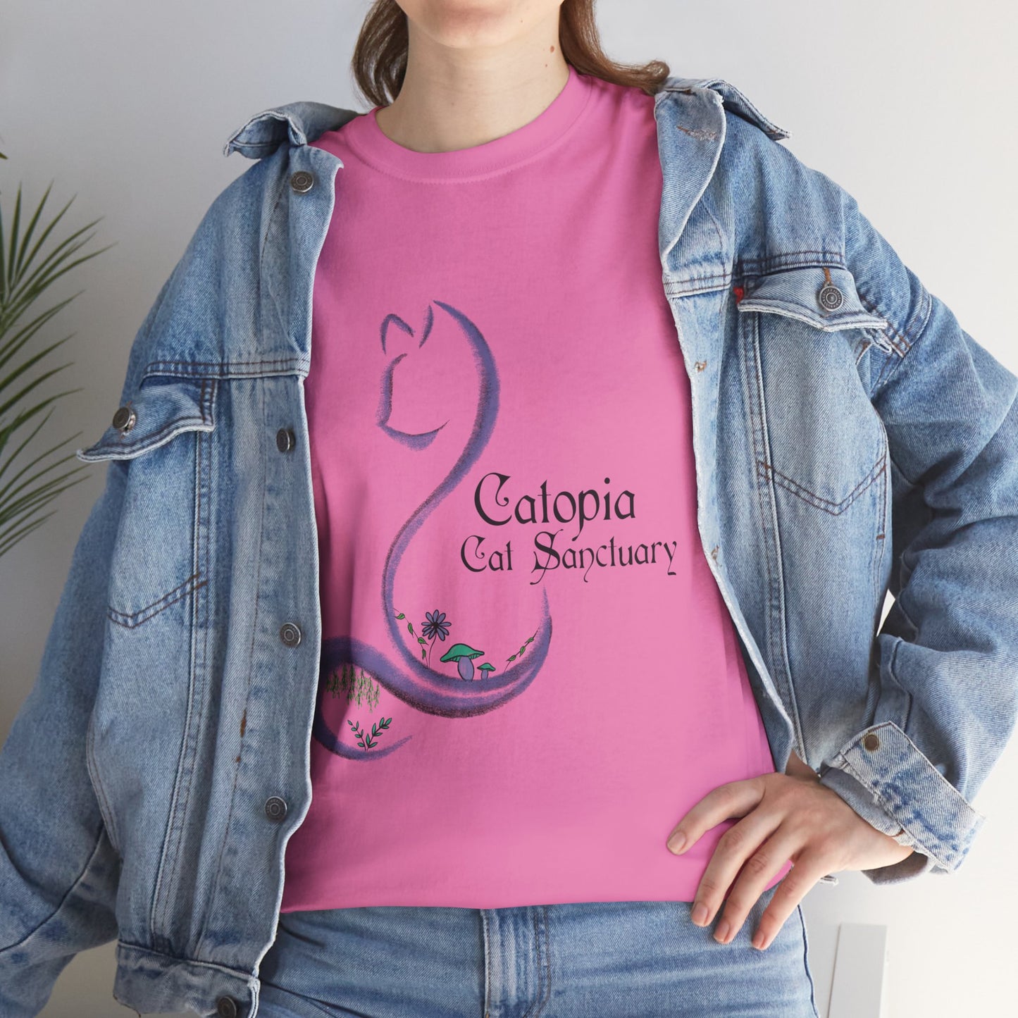 Catopia Cat Sanctuary T Shirt Modern Logo