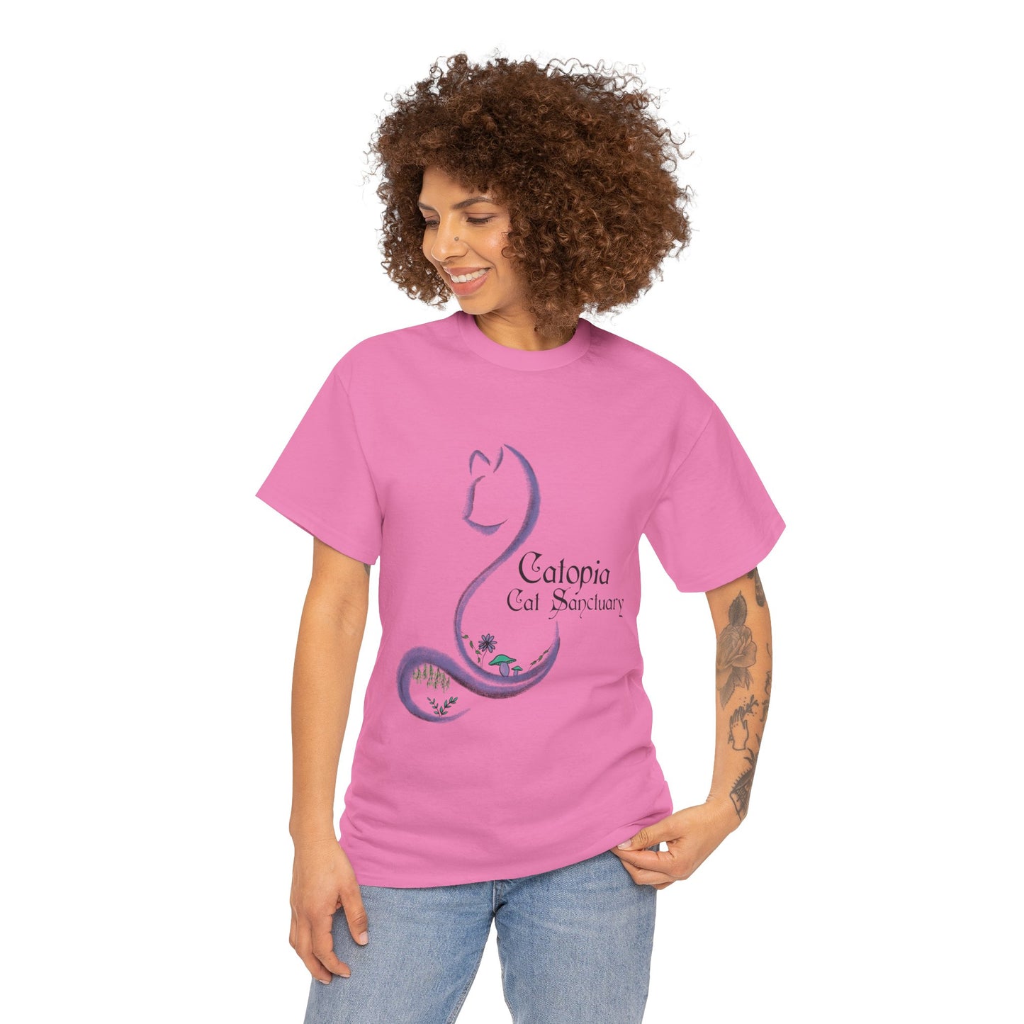 Catopia Cat Sanctuary T Shirt Modern Logo