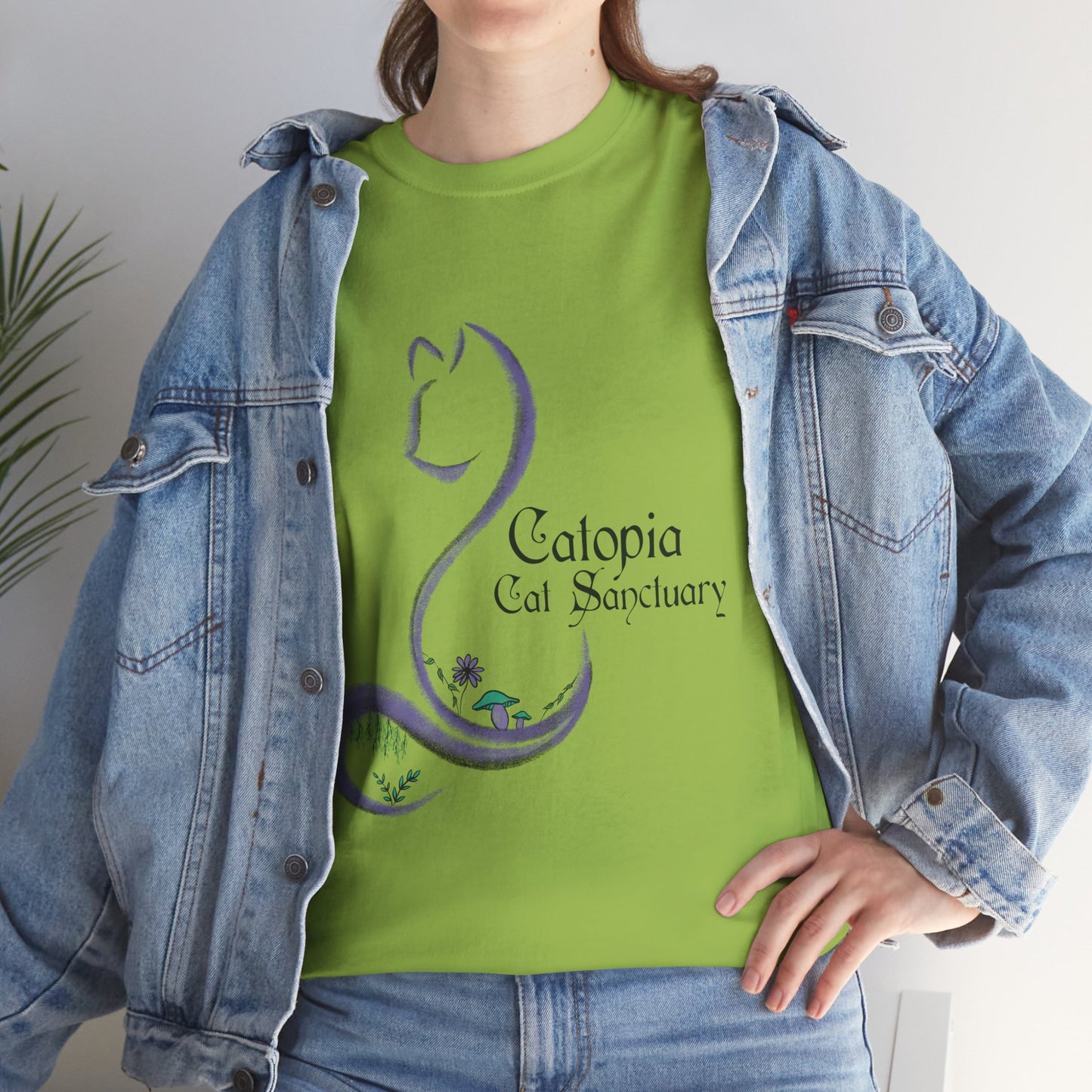 Catopia Cat Sanctuary T Shirt Modern Logo