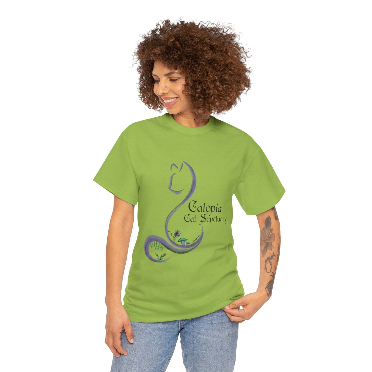 Catopia Cat Sanctuary T Shirt Modern Logo