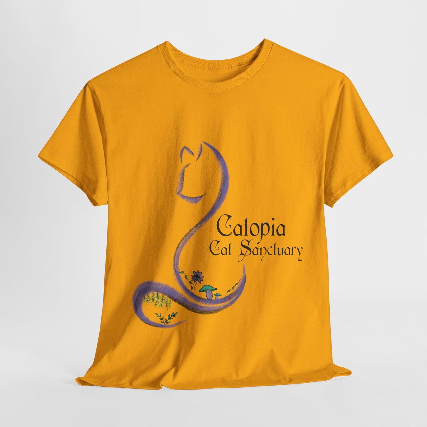 Catopia Cat Sanctuary T Shirt Modern Logo