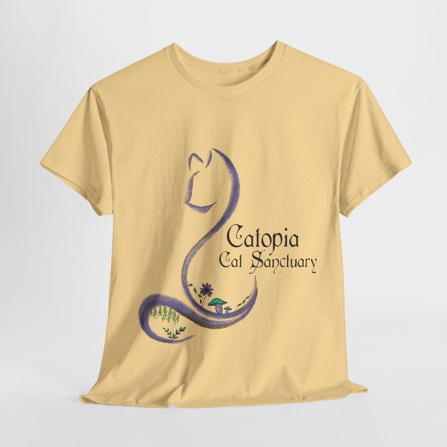 Catopia Cat Sanctuary T Shirt Modern Logo