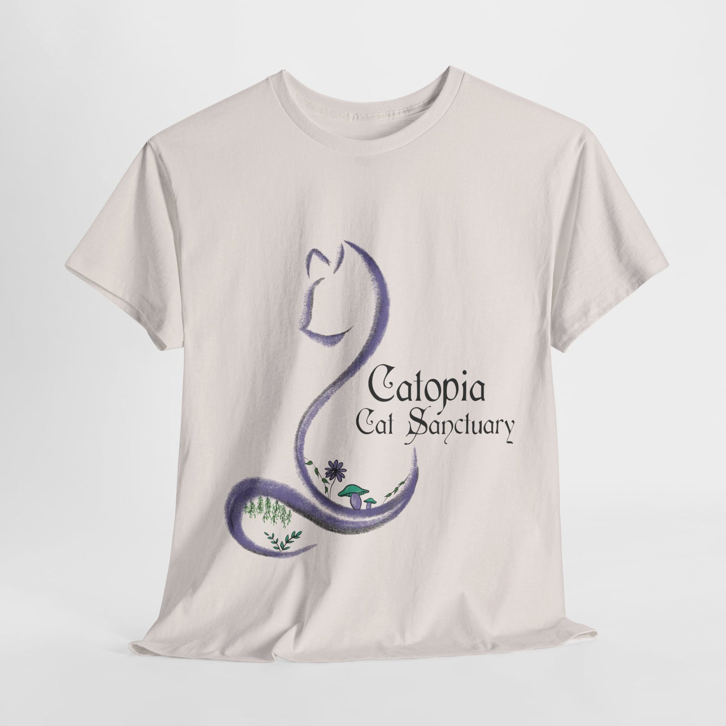 Catopia Cat Sanctuary T Shirt Modern Logo