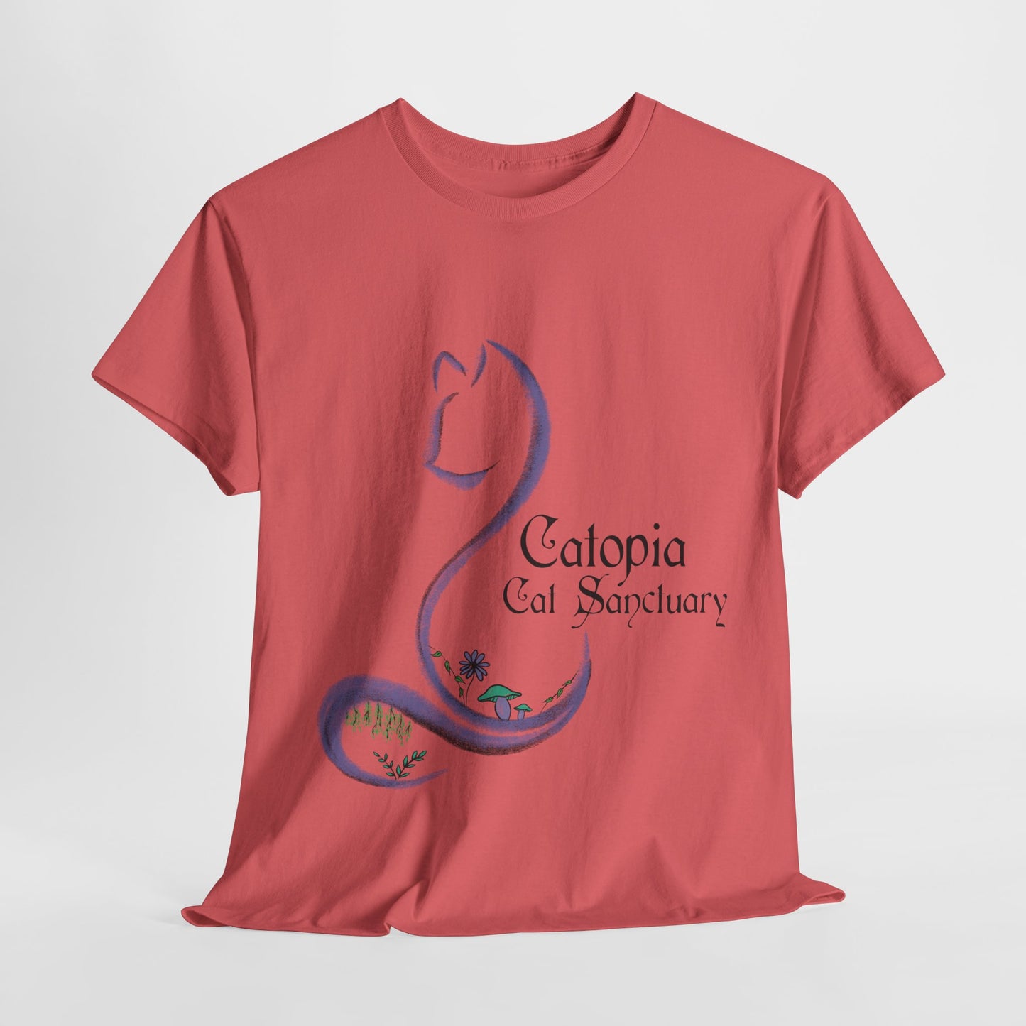 Catopia Cat Sanctuary T Shirt Modern Logo